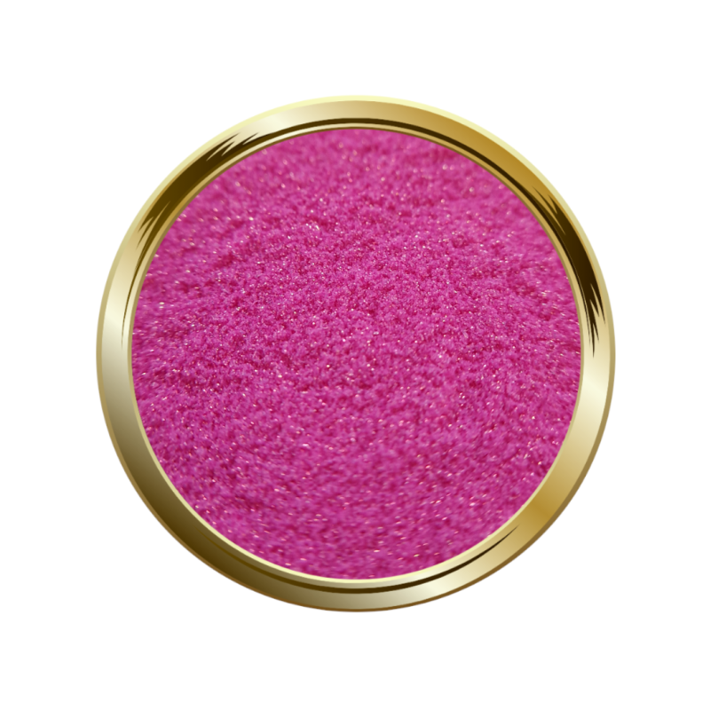 paillette extra fine pour le nail art effet mermaid fuchsia