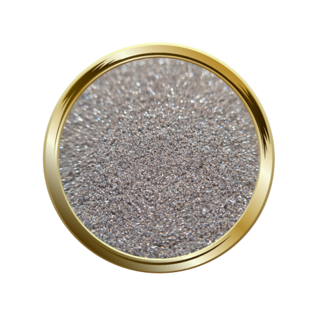 Paillettes ultra fines pour le nail art gris bronze