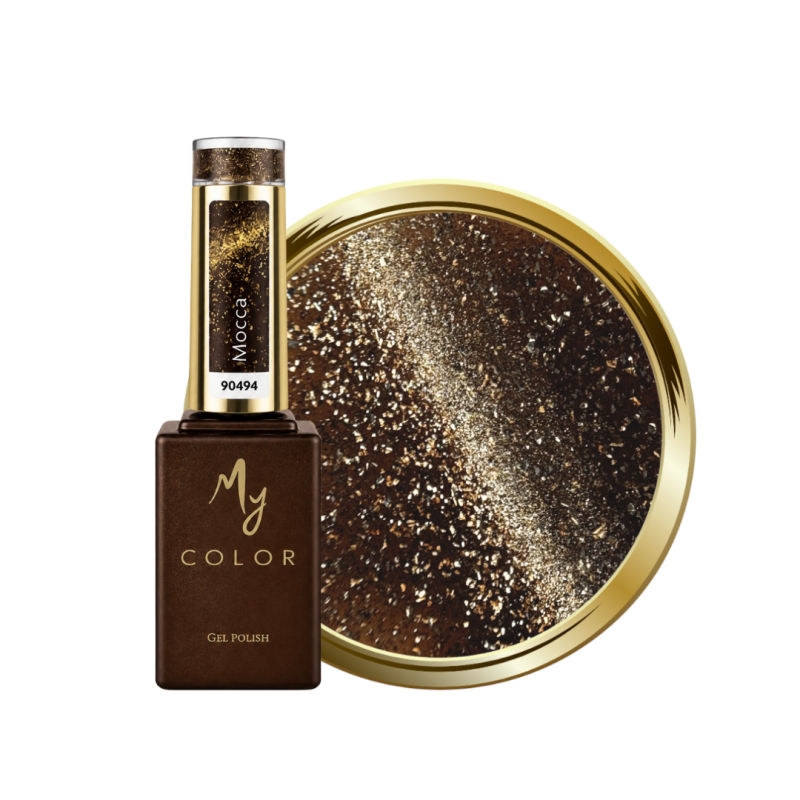 Flacon et pastille du My Color Cat Eye Mocca