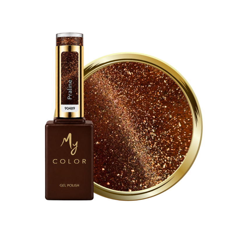 Flacon et pastille de My Color Cat Eye Praline