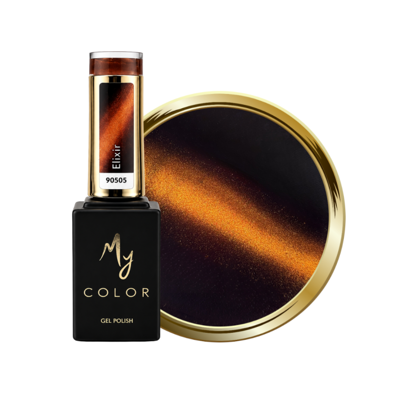 My Color Cat Eyes Elixir flacon et pastille avec effet