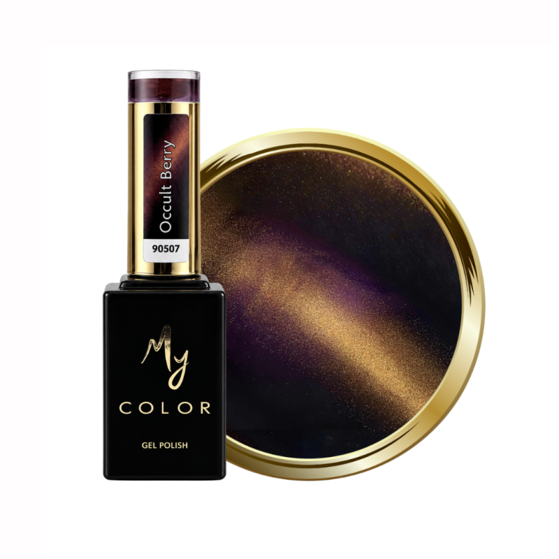 My Color Cat Eyes Occult Berry avec flacon et pastille avec effet