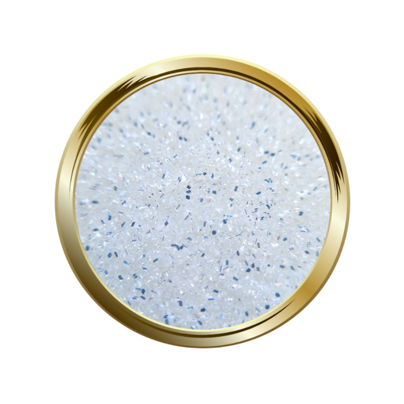 Paillettes micro cristaux transparent pour le nail art
