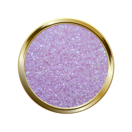 Paillettes fines pour le nail art parme irisé