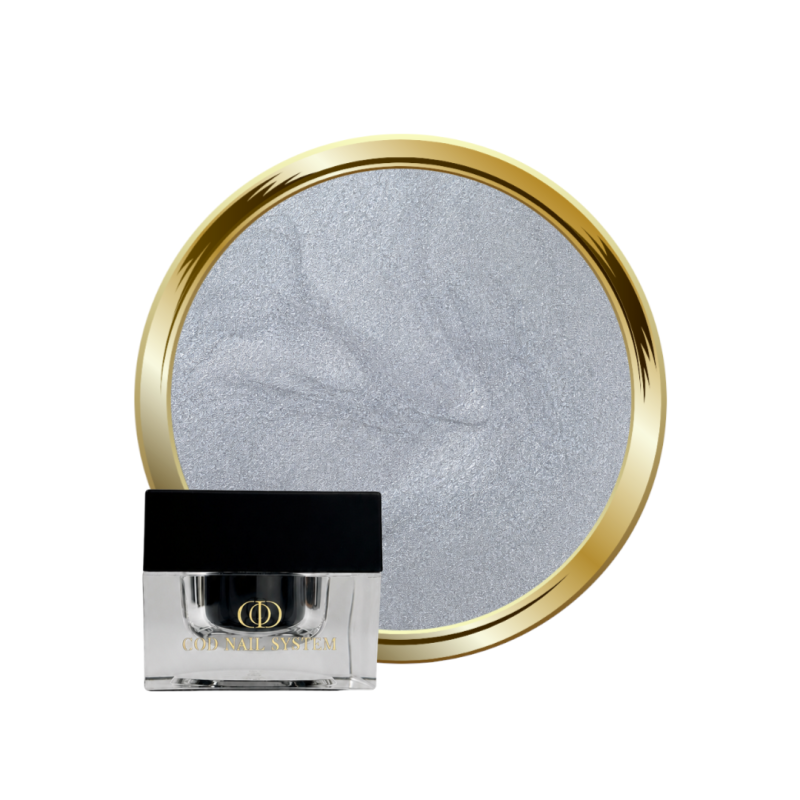 3D Gel Silver pot et pastille