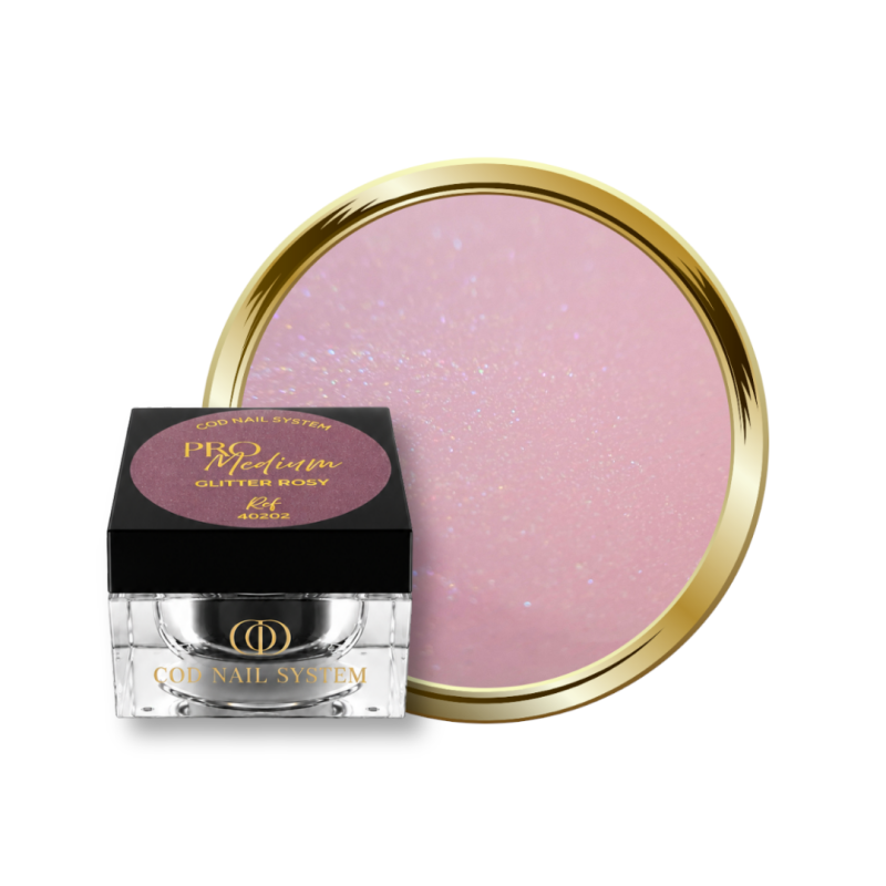 Pro Medium Glitter Rosy 15 ml