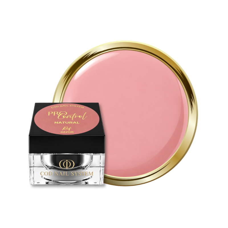 Pot et pastille du gel Pro Control Natural, beige rosé naturel