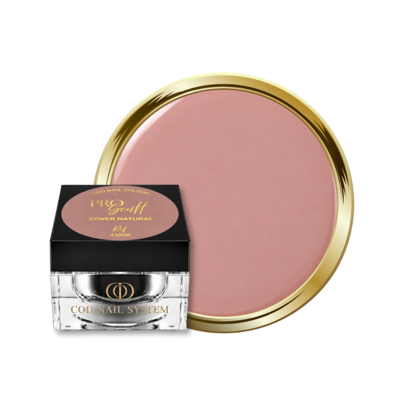 Pot et pastille du gel Pro Sculpt Cover Natural, beige rosé