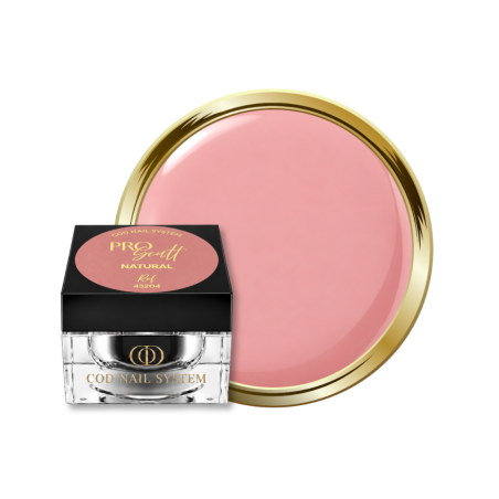 Pot et pastille du gel Pro Sculpt Natural, beige rosé naturel