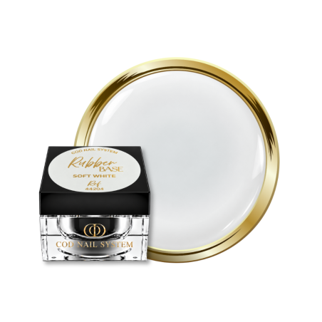 Pot et pastille de la Rubber Base Soft White