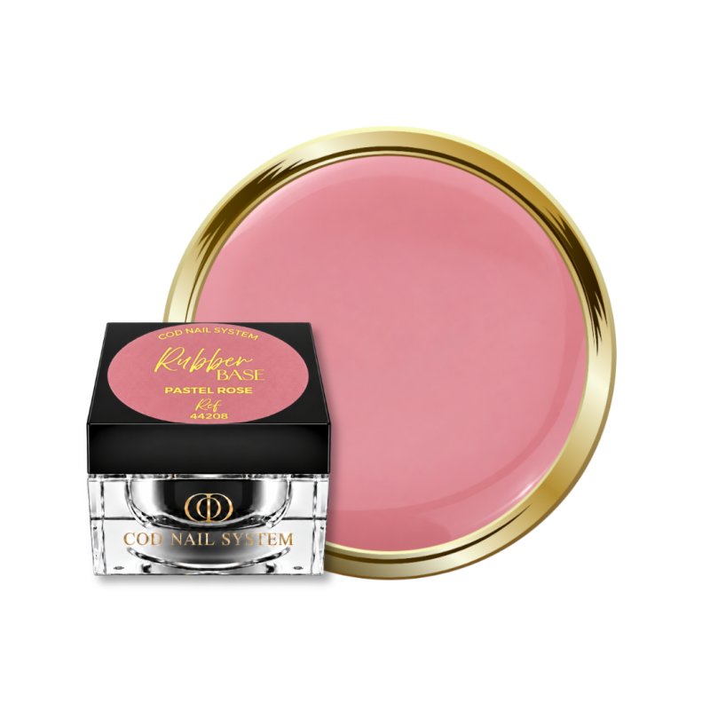 Pot et pastille de la Rubber Base Pastel Rose