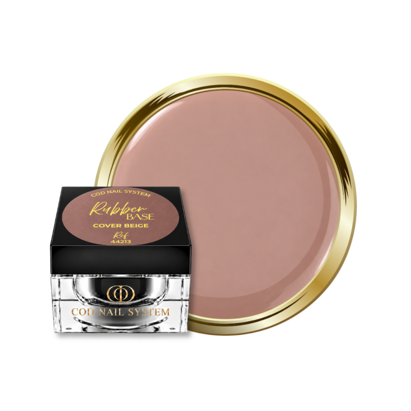 Pot et pastille de la Rubber Base Cover Beige