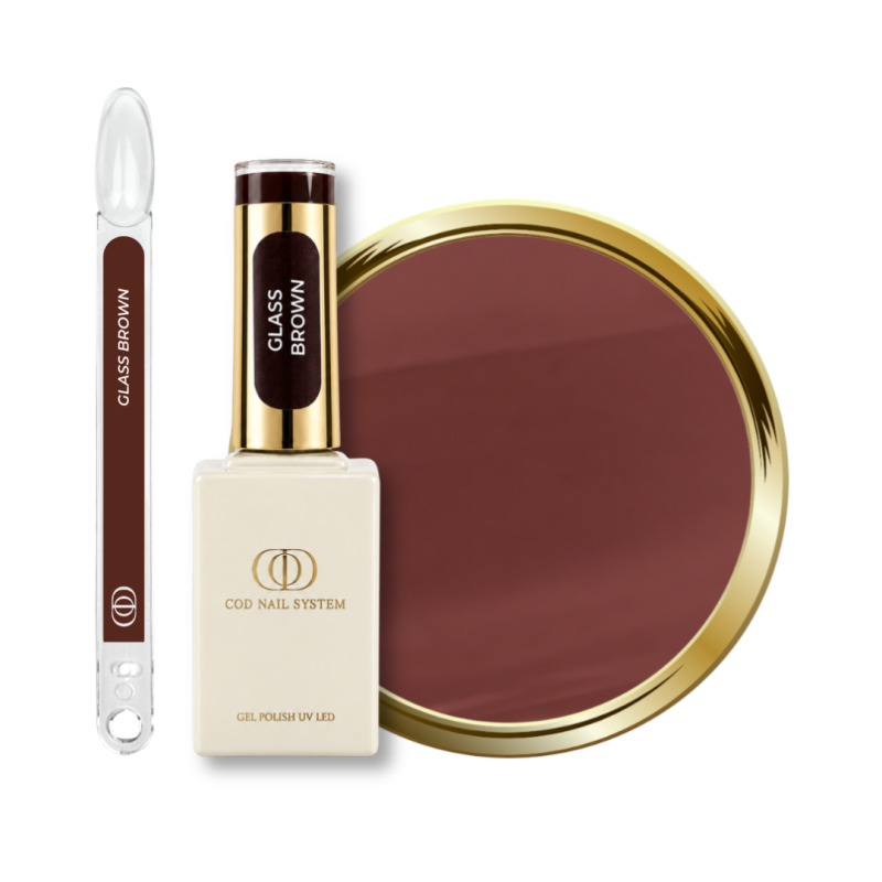 Vsp Glass Brown avec son tips, flacon et pastille