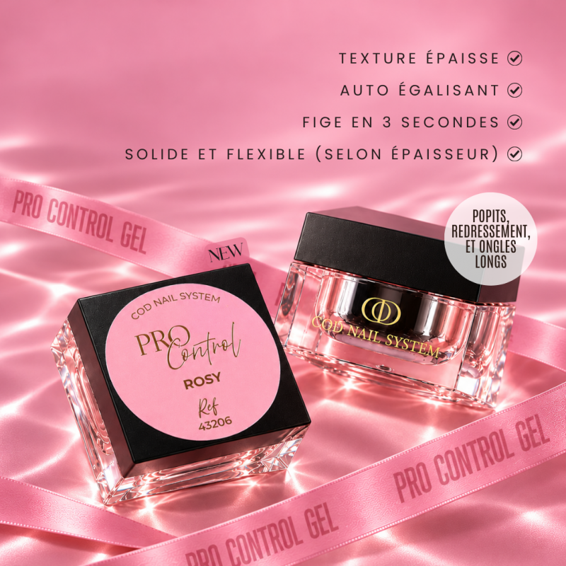 Informations techniques sur la gamme Pro Control Gel, auto égalisant