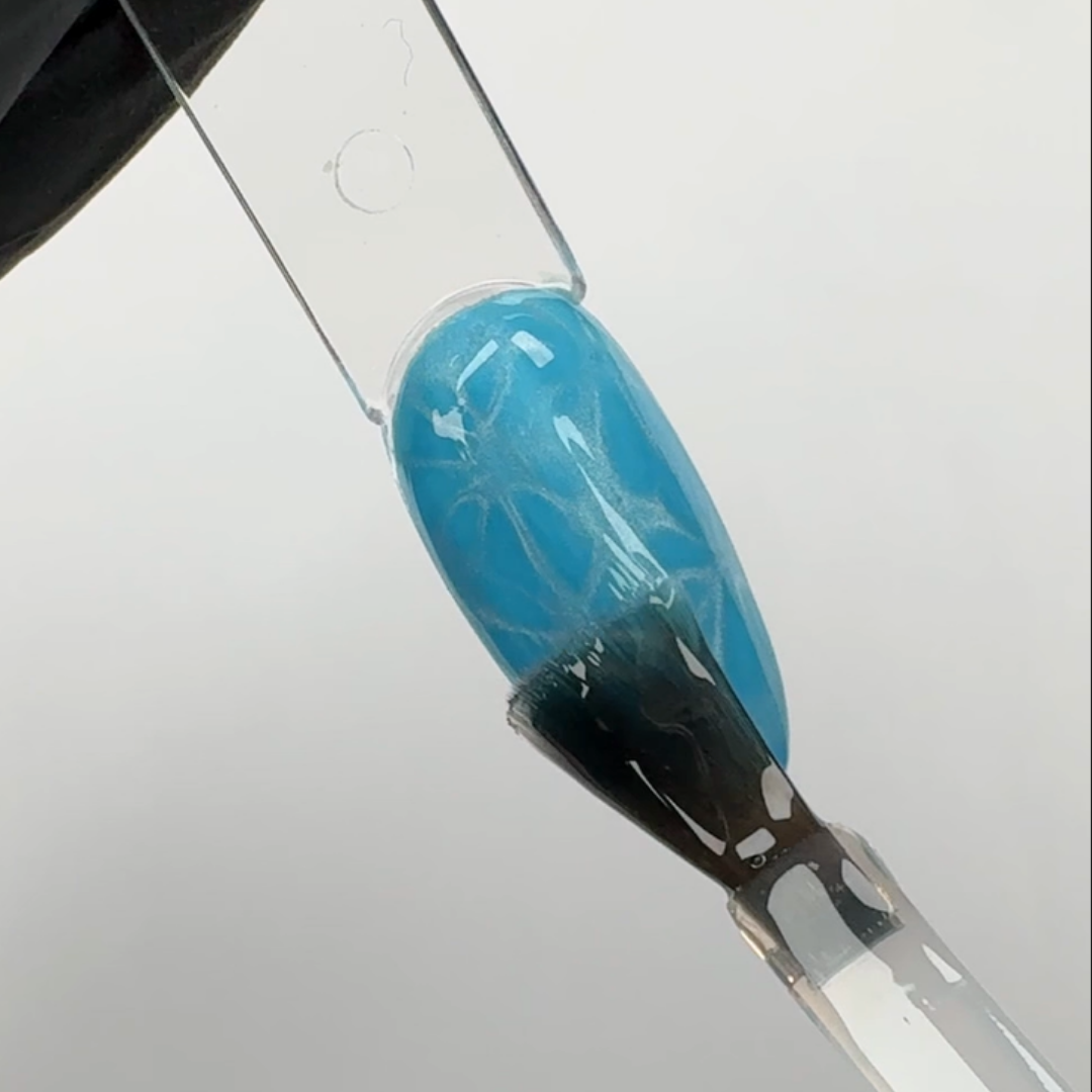 Application de gouttes de finition pour réaliser le water effect