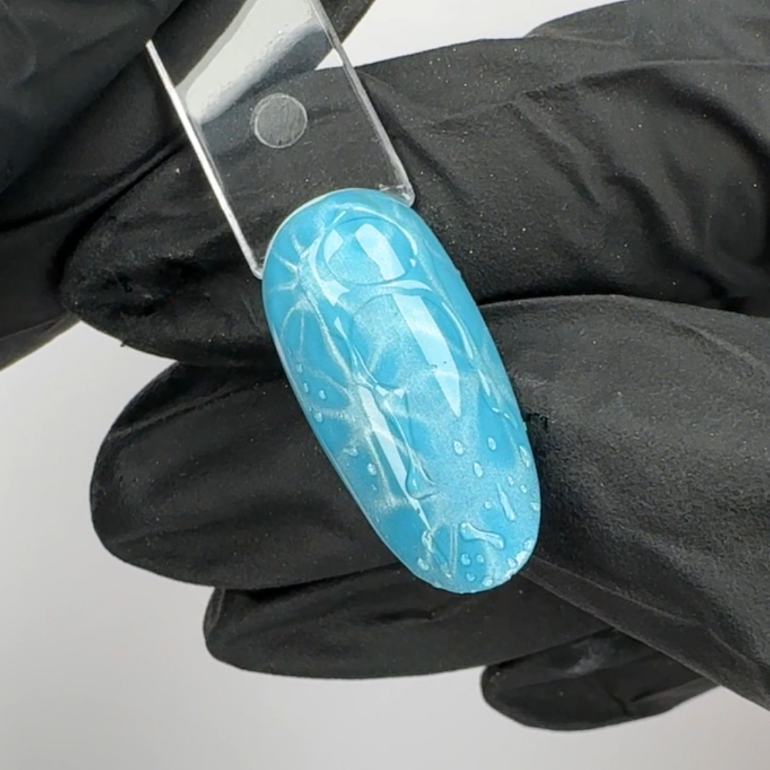 Capsule finie avec le Nail Art Water effect