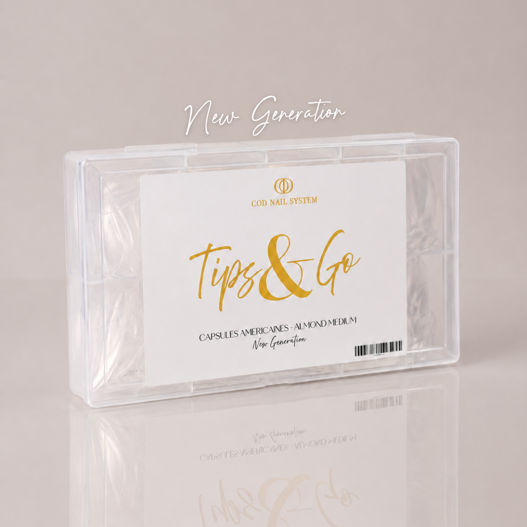 Boite de capsules américaines Tips & Go COD