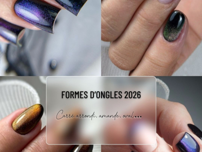 Formes d’ongles 2026 : carré arrondi, amande, oval…